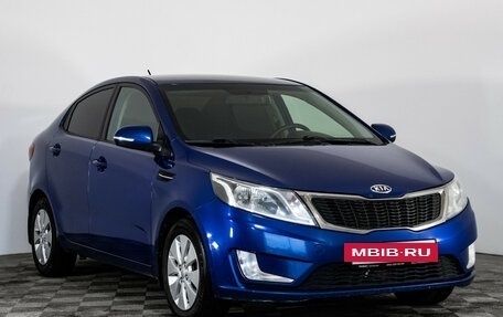 KIA Rio III рестайлинг, 2012 год, 839 000 рублей, 3 фотография