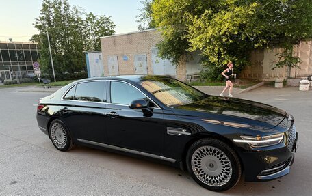 Genesis G90 I рестайлинг, 2021 год, 6 000 000 рублей, 3 фотография