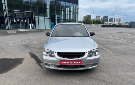 Hyundai Accent II, 2004 год, 429 000 рублей, 1 фотография