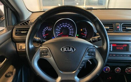 KIA Rio III рестайлинг, 2015 год, 970 000 рублей, 10 фотография