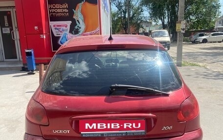 Peugeot 206, 2005 год, 177 000 рублей, 4 фотография