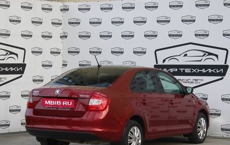Skoda Rapid I, 2016 год, 1 290 000 рублей, 5 фотография