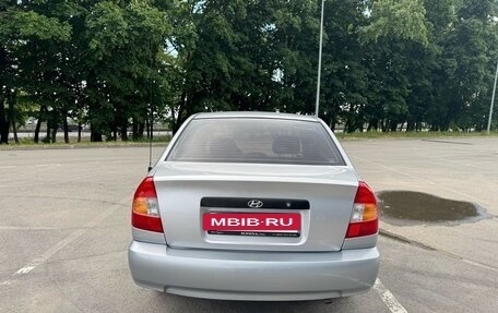Hyundai Accent II, 2004 год, 429 000 рублей, 6 фотография