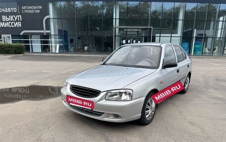 Hyundai Accent II, 2004 год, 429 000 рублей, 2 фотография