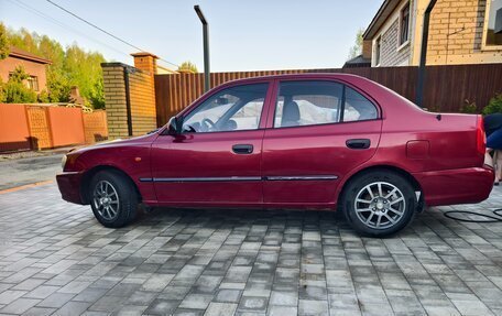 Hyundai Accent II, 2004 год, 283 000 рублей, 6 фотография