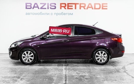 Hyundai Solaris II рестайлинг, 2012 год, 740 000 рублей, 9 фотография