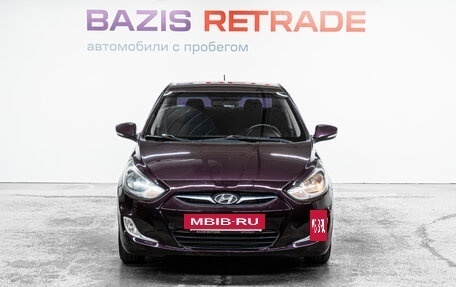 Hyundai Solaris II рестайлинг, 2012 год, 740 000 рублей, 3 фотография