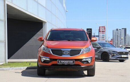 KIA Sportage III, 2012 год, 1 390 000 рублей, 2 фотография