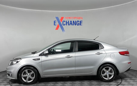 KIA Rio III рестайлинг, 2016 год, 999 000 рублей, 6 фотография
