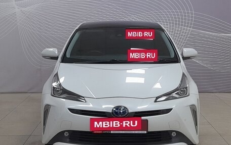 Toyota Prius IV XW50, 2019 год, 2 373 000 рублей, 2 фотография