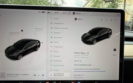 Tesla Model 3 I, 2021 год, 3 700 000 рублей, 8 фотография