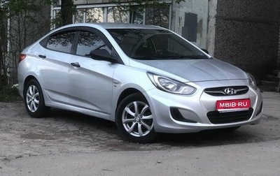 Hyundai Solaris II рестайлинг, 2011 год, 850 000 рублей, 1 фотография