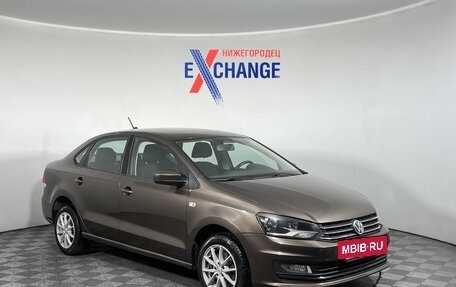 Volkswagen Polo VI (EU Market), 2017 год, 729 000 рублей, 2 фотография