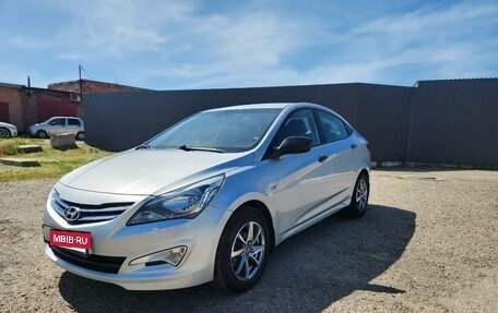Hyundai Solaris II рестайлинг, 2014 год, 1 070 000 рублей, 11 фотография