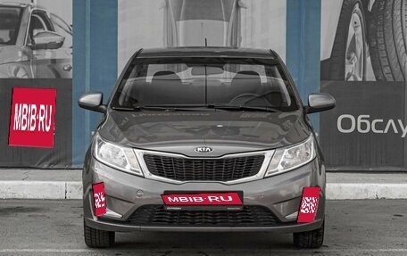 KIA Rio III рестайлинг, 2014 год, 880 000 рублей, 3 фотография