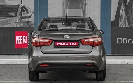 KIA Rio III рестайлинг, 2014 год, 880 000 рублей, 4 фотография
