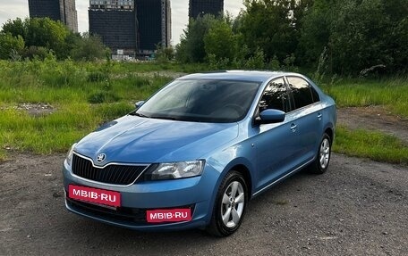 Skoda Rapid I, 2014 год, 870 000 рублей, 1 фотография