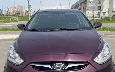 Hyundai Solaris II рестайлинг, 2012 год, 790 000 рублей, 10 фотография