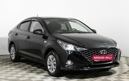 Hyundai Solaris II рестайлинг, 2021 год, 1 449 700 рублей, 3 фотография