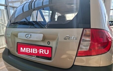 Hyundai Getz I рестайлинг, 2007 год, 439 000 рублей, 8 фотография