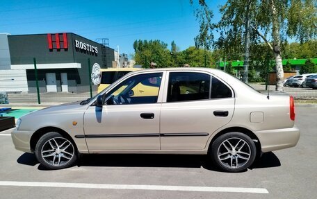Hyundai Accent II, 2007 год, 398 000 рублей, 11 фотография