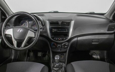 Hyundai Solaris II рестайлинг, 2013 год, 723 000 рублей, 13 фотография