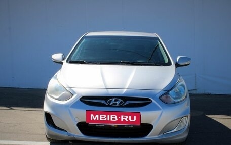 Hyundai Solaris II рестайлинг, 2011 год, 495 000 рублей, 2 фотография