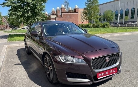 Jaguar XF II, 2016 год, 2 150 000 рублей, 2 фотография