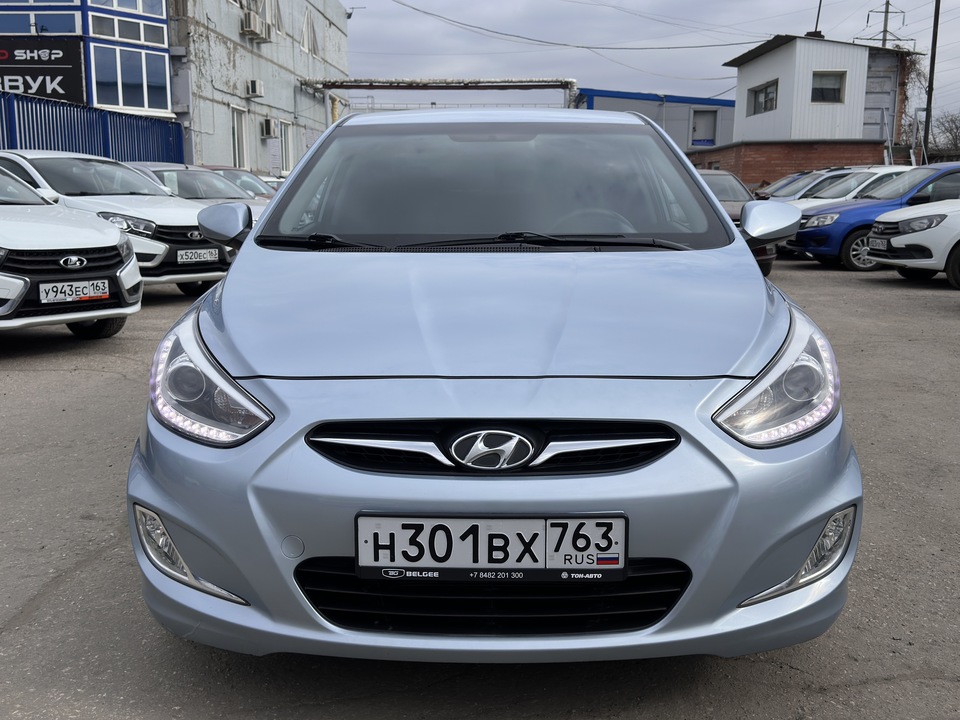 Hyundai Solaris I, 2013 год, 849 000 рублей, 2 фотография