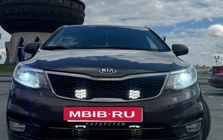 KIA Rio III рестайлинг, 2015 год, 920 000 рублей, 20 фотография