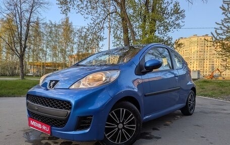 Peugeot 107 I рестайлинг, 2010 год, 420 000 рублей, 1 фотография