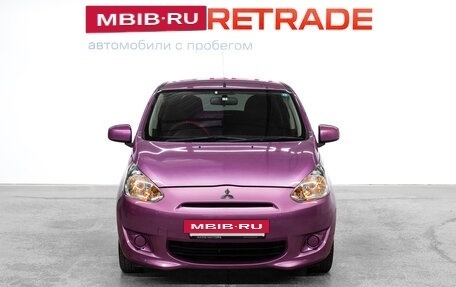 Mitsubishi Mirage VI рестайлинг, 2013 год, 800 000 рублей, 3 фотография