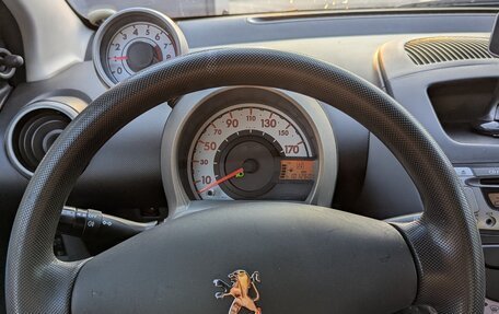 Peugeot 107 I рестайлинг, 2010 год, 420 000 рублей, 11 фотография