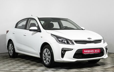 KIA Rio IV, 2018 год, 1 349 700 рублей, 3 фотография