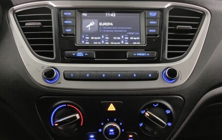 Hyundai Solaris II рестайлинг, 2017 год, 1 170 000 рублей, 15 фотография