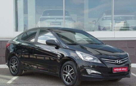 Hyundai Solaris II рестайлинг, 2014 год, 997 500 рублей, 1 фотография