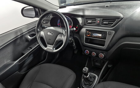 KIA Rio III рестайлинг, 2015 год, 949 000 рублей, 15 фотография