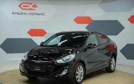 Hyundai Solaris II рестайлинг, 2011 год, 850 000 рублей, 1 фотография