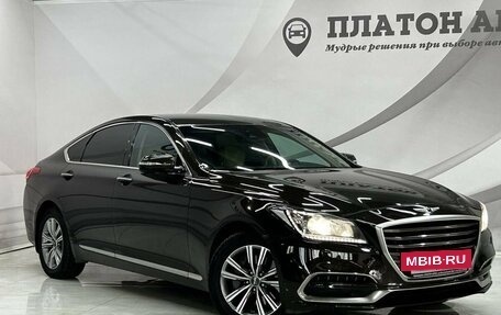 Genesis G80 I, 2017 год, 1 900 000 рублей, 3 фотография