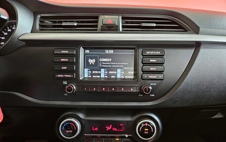 KIA Rio IV, 2018 год, 1 345 000 рублей, 14 фотография