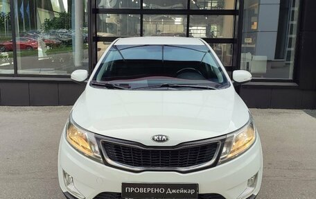 KIA Rio III рестайлинг, 2014 год, 928 000 рублей, 2 фотография