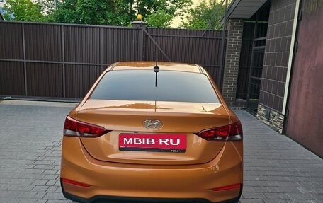 Hyundai Solaris II рестайлинг, 2017 год, 1 250 000 рублей, 14 фотография