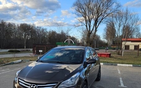 Hyundai Solaris II рестайлинг, 2014 год, 1 050 000 рублей, 11 фотография