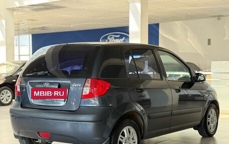 Hyundai Getz I рестайлинг, 2007 год, 600 000 рублей, 9 фотография