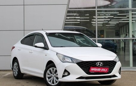 Hyundai Solaris II рестайлинг, 2021 год, 1 450 000 рублей, 7 фотография