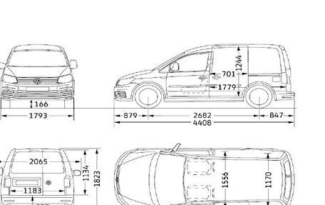Volkswagen Caddy IV, 2020 год, 3 298 000 рублей, 30 фотография