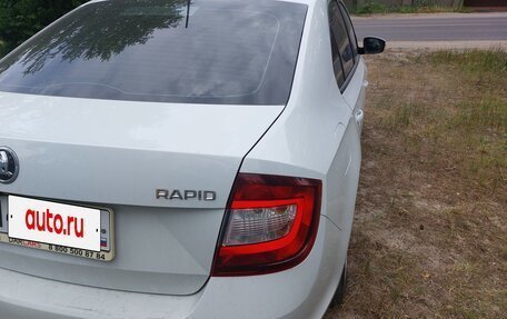 Skoda Rapid I, 2018 год, 1 250 000 рублей, 20 фотография