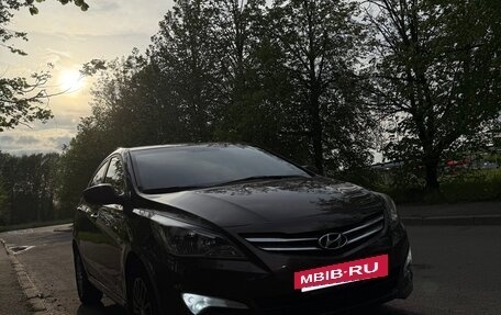 Hyundai Solaris II рестайлинг, 2014 год, 1 050 000 рублей, 11 фотография