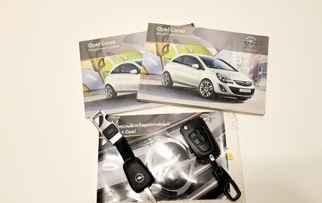 Opel Corsa D, 2012 год, 649 000 рублей, 11 фотография