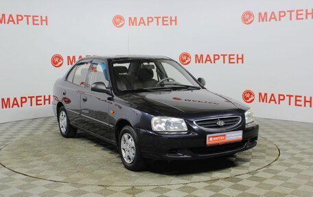 Hyundai Accent II, 2008 год, 498 000 рублей, 3 фотография